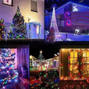 Luzes de Fada Solares à Prova d'Água 10m/20m/30m – 8 Modos Multicolor