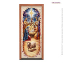 Capa de Porta Natal Cristão em Tecido – 0,85 x 2,10 m