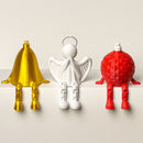 Miniaturas Natalinas Articuladas 3D – Kit Personalizável