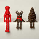 Miniaturas Natalinas Articuladas 3D – Kit Personalizável