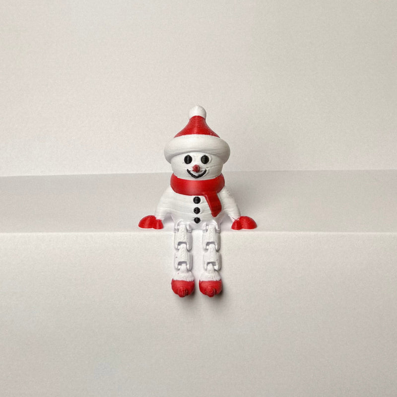 Miniaturas Natalinas Articuladas 3D – Kit Personalizável