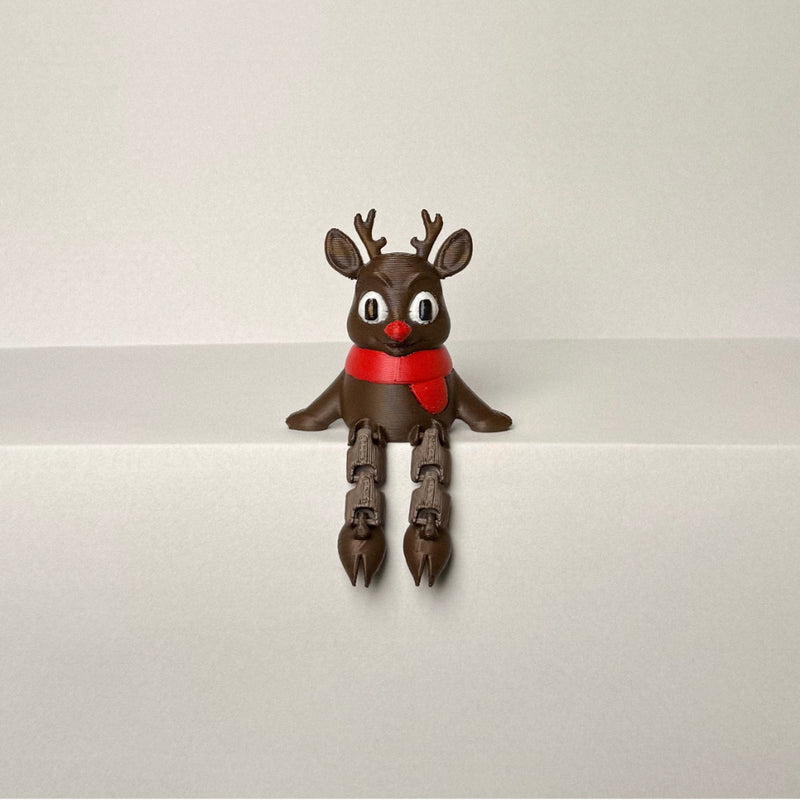 Miniaturas Natalinas Articuladas 3D – Kit Personalizável