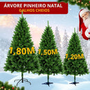Árvore de Natal Pinheiro Canadense Premium Verde (120, 150 e 180 cm)