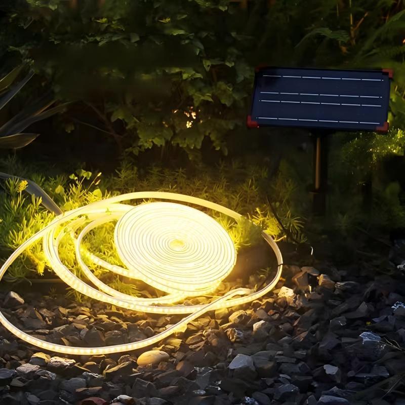 Luzes de Corda LED Solares 10m/20m à Prova d'Água – Decoração Mágica