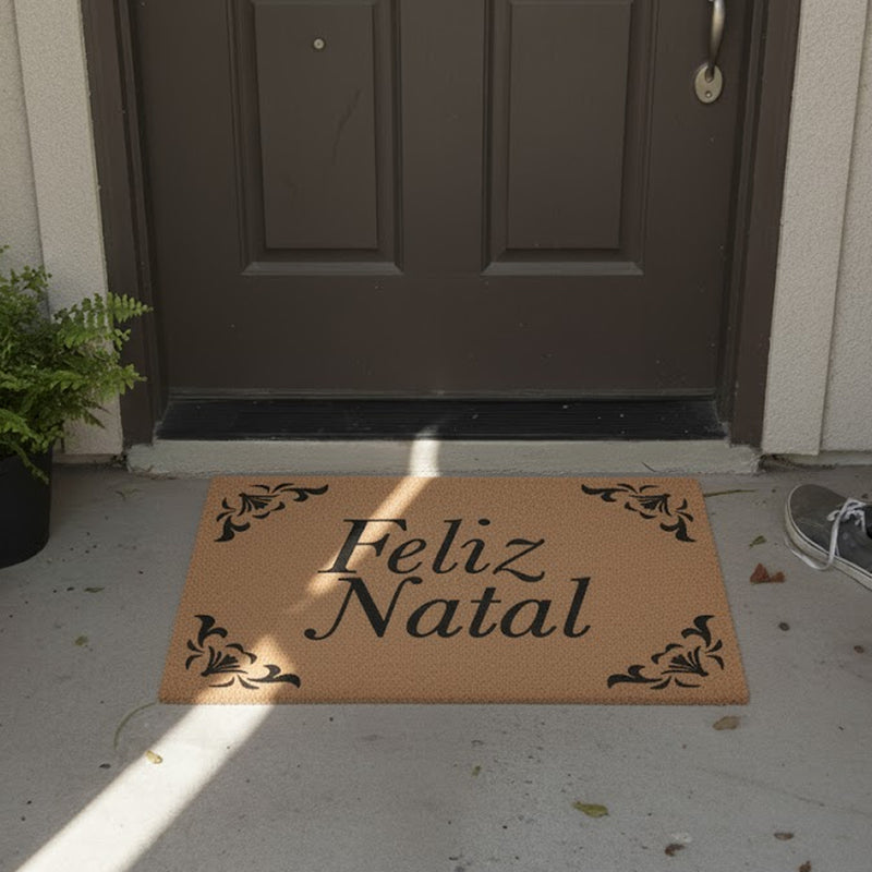 Capacho Natalino Antiderrapante 5mm Impermeável – Tapetis