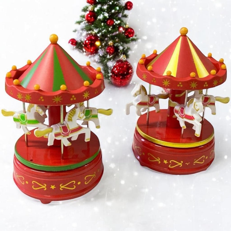 Carrossel Natalino Musical Multiart – Sem Pilhas (17x11 cm)