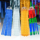 Kit 2 Cascatas LED Chuva de Meteoro 8 Tubos (IP65, Bivolt, Conectável)