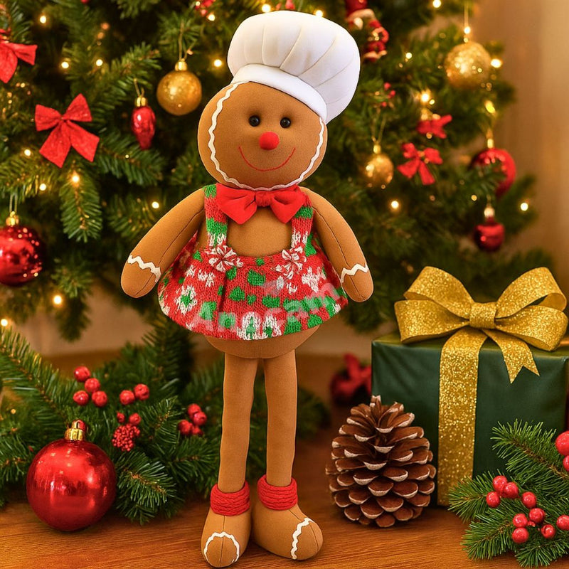 Bonecos Natalinos Gigantes 55 cm — Papai Noel, Boneco de Neve ou Duende