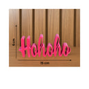 Letreiro Feliz Natal 3D Decorativo – Vermelho ou Verde, 38 cm ou 24 cm