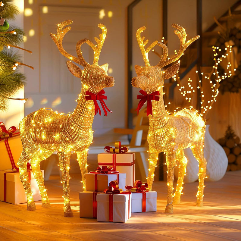 Kit 10 Luzes Fada 2m (20 LEDs) EX Decor – 3 Modos, IP55, Fio Flexível