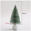 Mini Árvore de Natal de Mesa com LED 17,2 cm - Efeito Neve