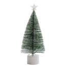 Mini Árvore de Natal de Mesa com LED 17,2 cm - Efeito Neve