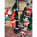 Papai Noel Escalador Decorativo – 1/2/3 Bonecos (30/60/90 cm)
