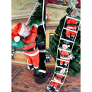 Papai Noel Escalador Decorativo – 1/2/3 Bonecos (30/60/90 cm)