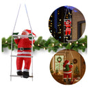Papai Noel Escalador Decorativo – 1/2/3 Bonecos (30/60/90 cm)